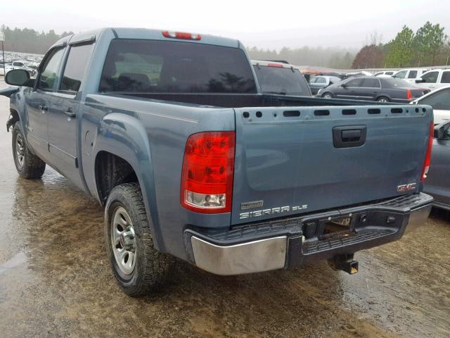 2GTEC13C471708176 - 2007 GMC NEW SIERRA BLUE photo 3