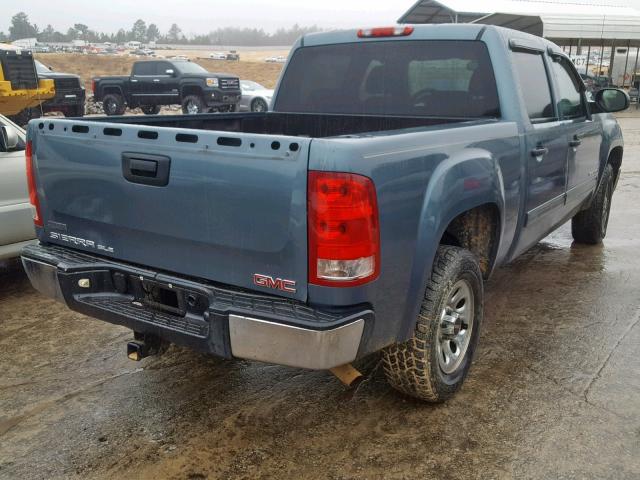 2GTEC13C471708176 - 2007 GMC NEW SIERRA BLUE photo 4