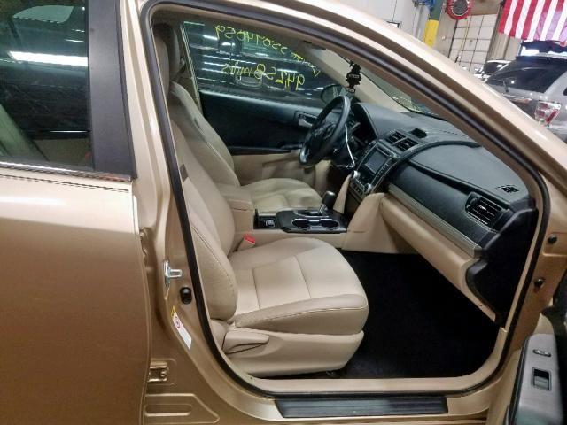 4T4BF1FKXCR200050 - 2012 TOYOTA CAMRY BASE TAN photo 5