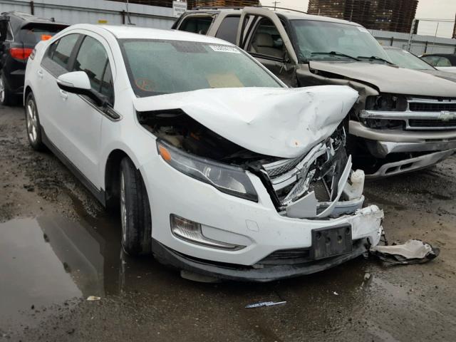 1G1RE6E44EU134462 - 2014 CHEVROLET VOLT WHITE photo 1