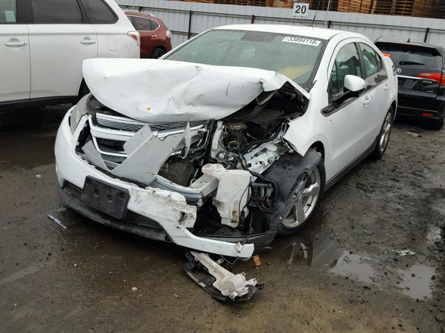 1G1RE6E44EU134462 - 2014 CHEVROLET VOLT WHITE photo 2