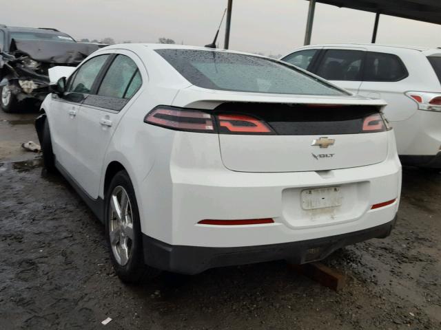 1G1RE6E44EU134462 - 2014 CHEVROLET VOLT WHITE photo 3