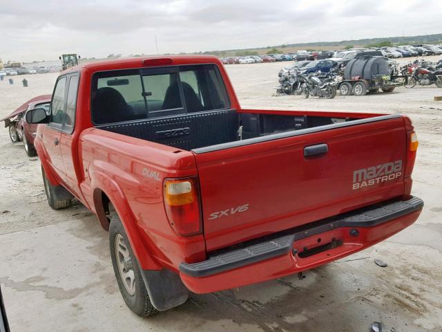 4F4YR16V81TM31369 - 2001 MAZDA B3000 CAB RED photo 3