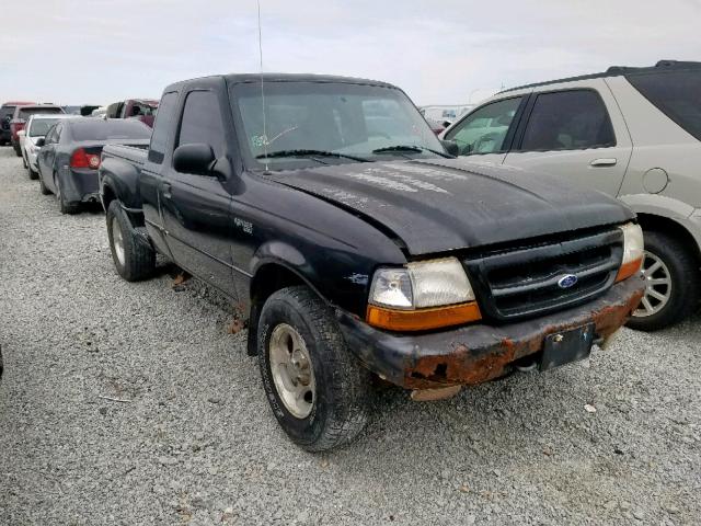 1FTZR15V9YPB54474 - 2000 FORD RANGER SUP BLACK photo 1