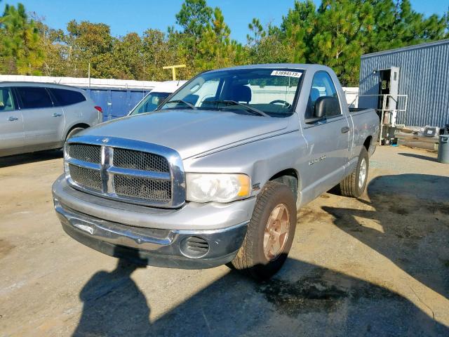 1D7HA16DX4J293671 - 2004 DODGE RAM 1500 S SILVER photo 2