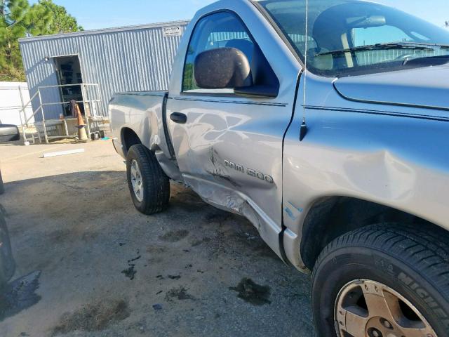 1D7HA16DX4J293671 - 2004 DODGE RAM 1500 S SILVER photo 9