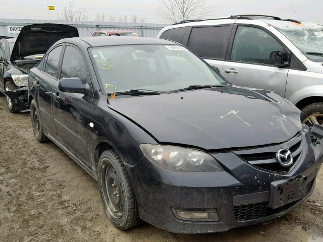 JM1BK323571723956 - 2007 MAZDA 3 S BLACK photo 1