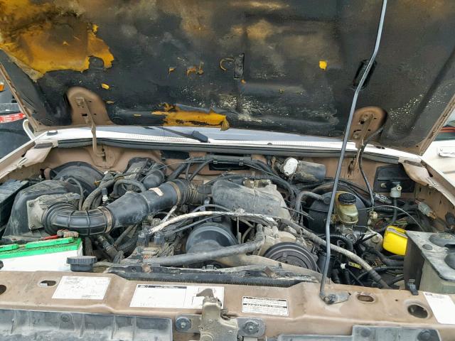 1FTCR10A1NUA50469 - 1992 FORD RANGER GOLD photo 7