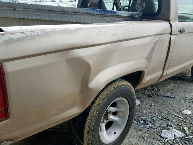 1FTCR10A1NUA50469 - 1992 FORD RANGER GOLD photo 9