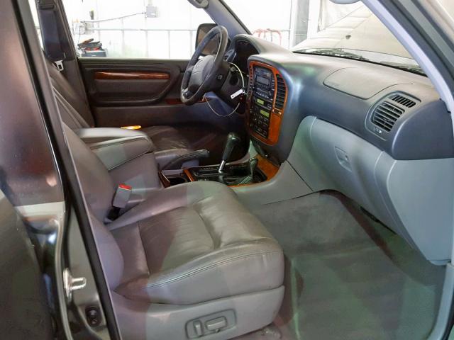 JT6HT00WXX0030140 - 1999 LEXUS LX 470 GRAY photo 5