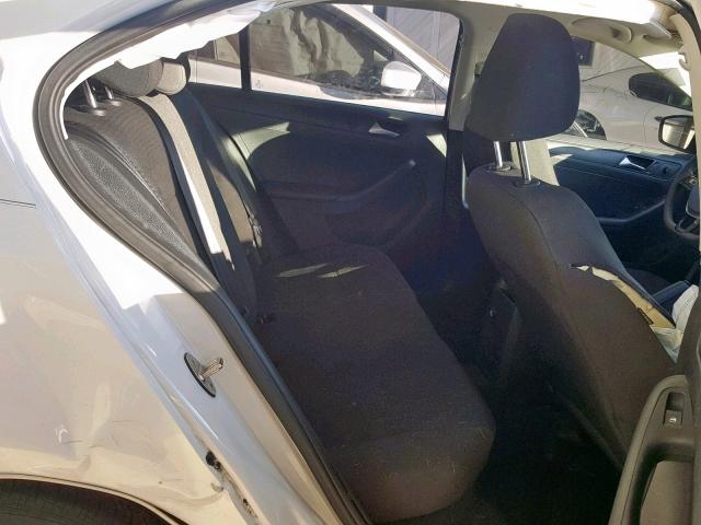 3VW2K7AJ1FM270554 - 2015 VOLKSWAGEN JETTA BASE Սպիտակ լուսանկար 6