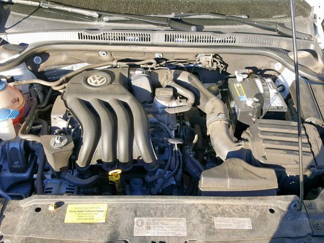 3VW2K7AJ1FM270554 - 2015 VOLKSWAGEN JETTA BASE Սպիտակ լուսանկար 7