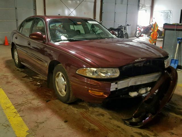 1G4HP54K2Y4246913 - 2000 BUICK LESABRE CU MAROON photo 1