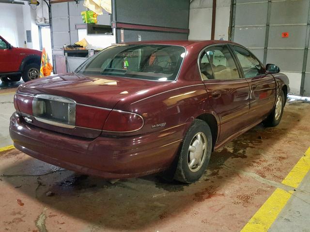 1G4HP54K2Y4246913 - 2000 BUICK LESABRE CU MAROON photo 4