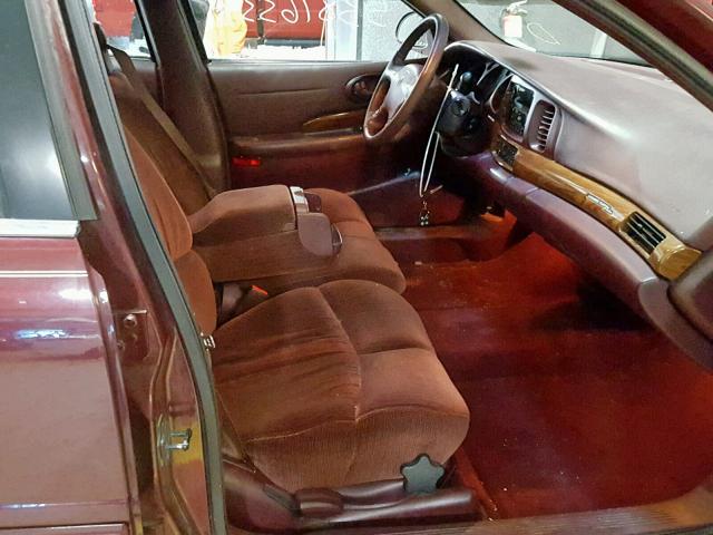 1G4HP54K2Y4246913 - 2000 BUICK LESABRE CU MAROON photo 5