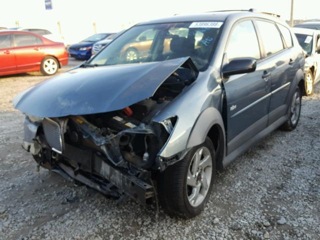 5Y2SL65896Z428168 - 2006 PONTIAC VIBE BLUE photo 2