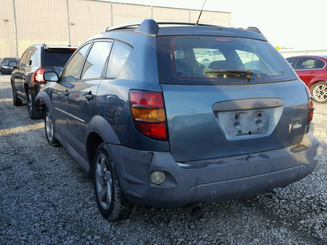 5Y2SL65896Z428168 - 2006 PONTIAC VIBE BLUE photo 3