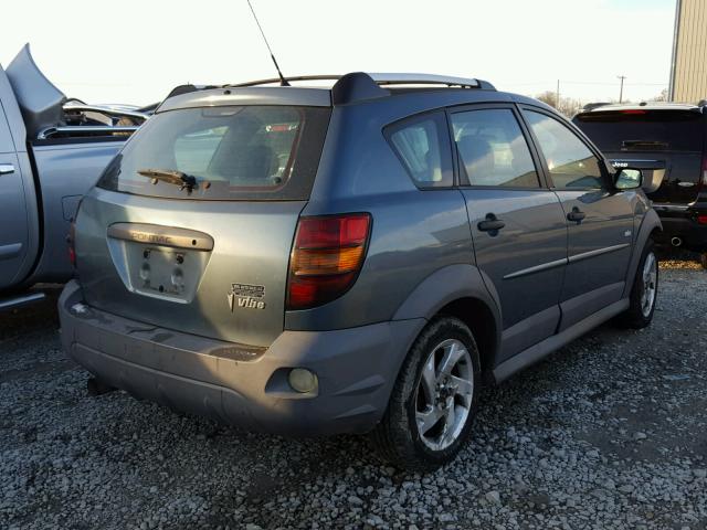 5Y2SL65896Z428168 - 2006 PONTIAC VIBE BLUE photo 4