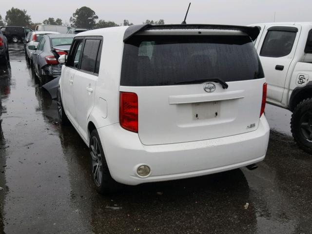 JTLKE50E581035694 - 2008 TOYOTA SCION XB Ақ фото 3