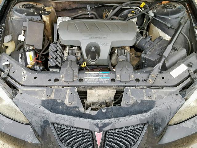 2G2WP552471213730 - 2007 PONTIAC GRAND PRIX BLACK photo 7