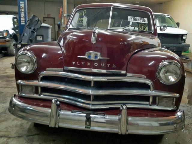 I2544740 - 1949 PLYMOUTH SUNDANCE MAROON photo 9