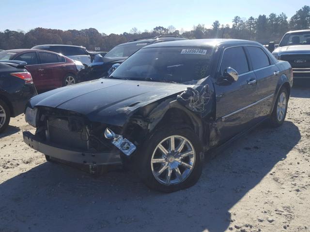 2C3KA63H48H106585 - 2008 CHRYSLER 300C BLUE photo 2