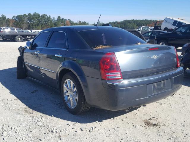 2C3KA63H48H106585 - 2008 CHRYSLER 300C BLUE photo 3