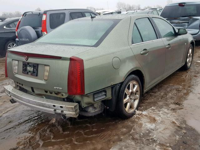 1G6DW677650183016 - 2005 CADILLAC STS GREEN photo 4