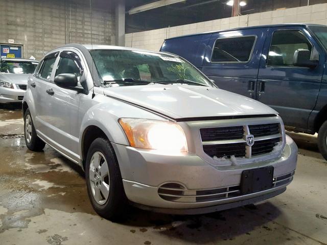 1B3HB28B67D509531 - 2007 DODGE CALIBER SILVER photo 1