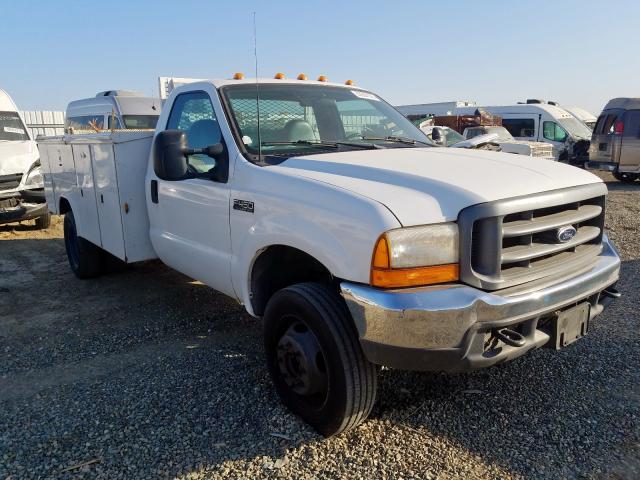 1FDXF46F7YED59839 - 2000 FORD F450 SUPER WHITE photo 1