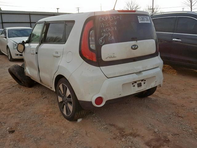 KNDJX3A55F7145143 - 2015 KIA SOUL ! WHITE photo 3