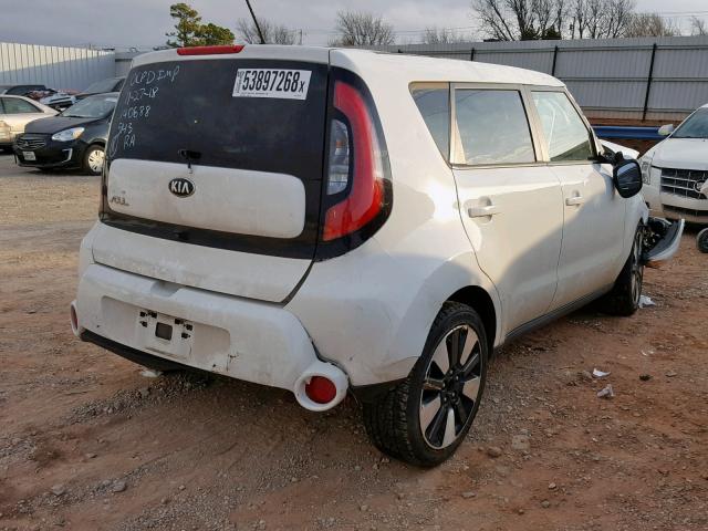 KNDJX3A55F7145143 - 2015 KIA SOUL ! WHITE photo 4