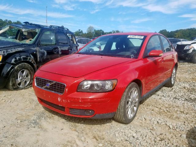 YV1MS382552079674 - 2005 VOLVO S40 2.4I RED photo 2