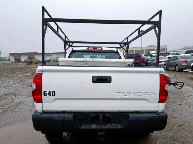 5TFNY5F16FX177051 - 2015 TOYOTA TUNDRA SR WHITE photo 6