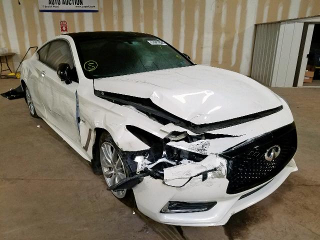 JN1EV7EK4HM360583 - 2017 INFINITI Q60 PREMIU WHITE photo 1