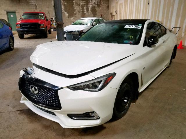 JN1EV7EK4HM360583 - 2017 INFINITI Q60 PREMIU WHITE photo 2