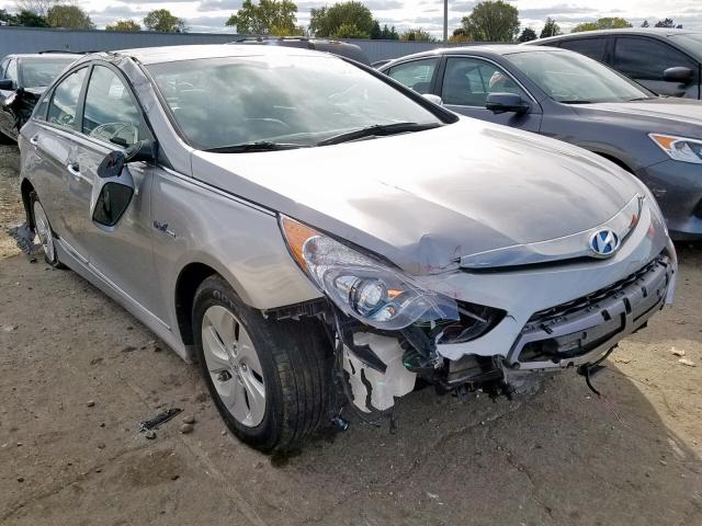 KMHEC4A43DA087913 - 2013 HYUNDAI SONATA HYB SILVER photo 1