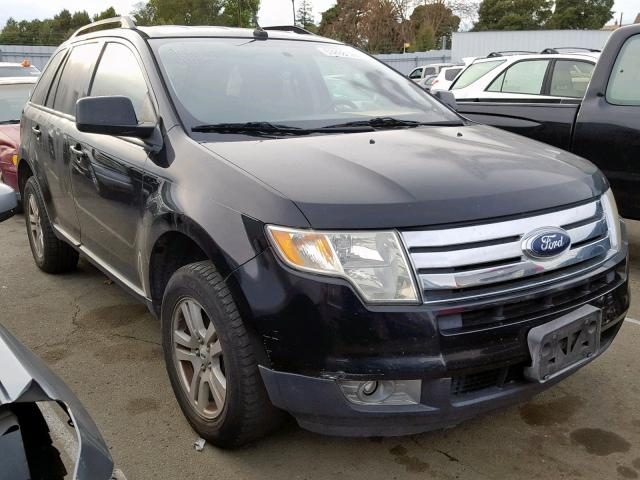 2FMDK48C47BA51751 - 2007 FORD EDGE SEL BLACK photo 1