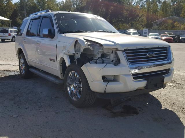 1FMEU65E37UB26210 - 2007 FORD EXPLORER L WHITE photo 1