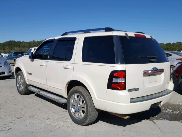 1FMEU65E37UB26210 - 2007 FORD EXPLORER L WHITE photo 3