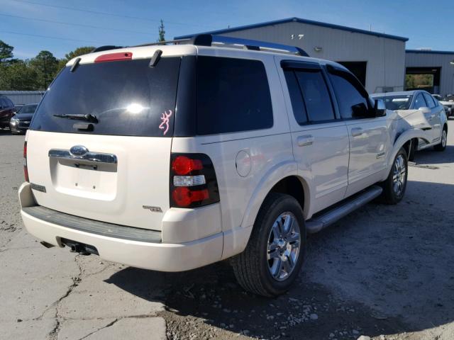 1FMEU65E37UB26210 - 2007 FORD EXPLORER L WHITE photo 4