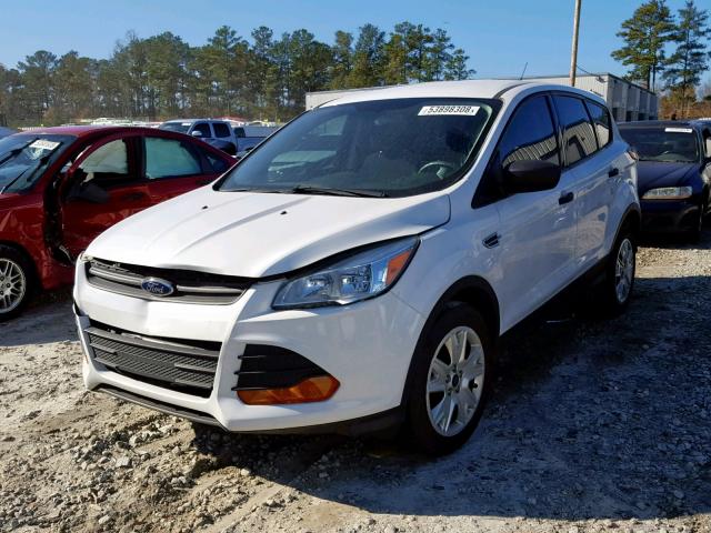 1FMCU0F7XFUA74223 - 2015 FORD ESCAPE S WHITE photo 2