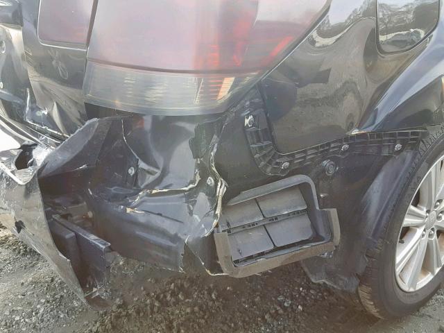 4S3BMCC6XA3234967 - 2010 SUBARU LEGACY 2.5 BLACK photo 9