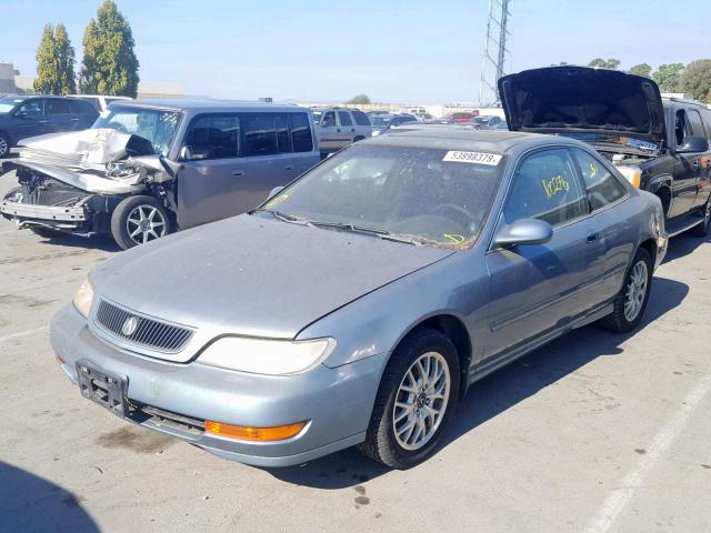 19UYA2258XL008801 - 1999 ACURA 3.0CL BLUE photo 2