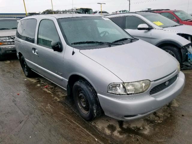 4N2XN11T0XD835563 - 1999 NISSAN QUEST SE SILVER photo 1