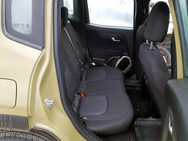 ZACCJAAT2FPC13916 - 2015 JEEP RENEGADE S 绿色 照片 6