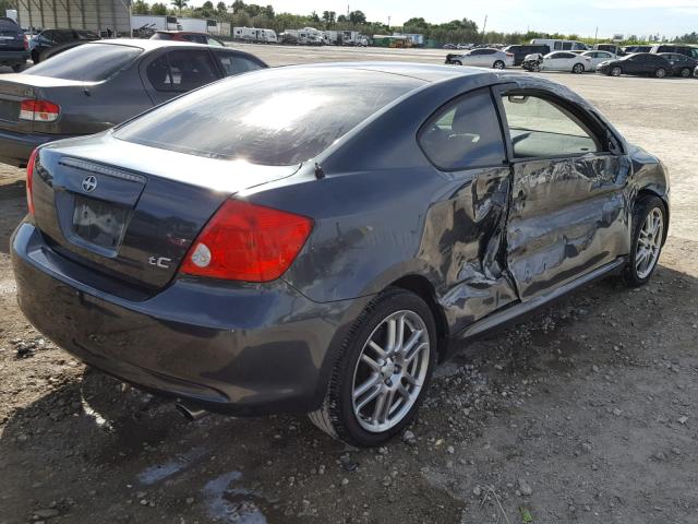 JTKDE177350052783 - 2005 TOYOTA SCION TC 灰色 照片 4