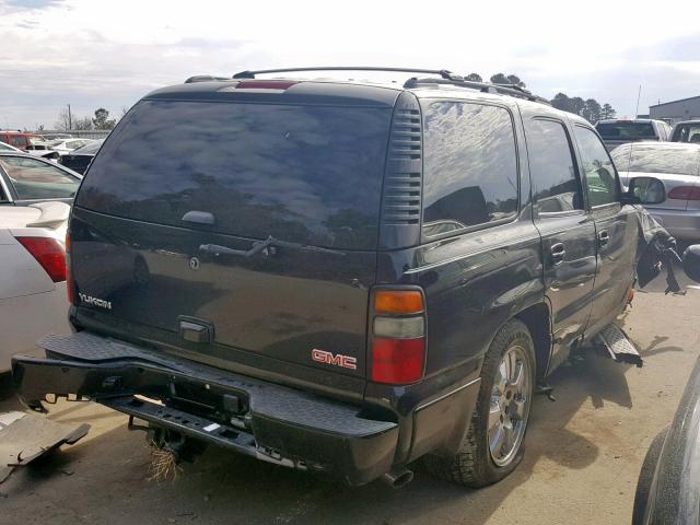 1GKEK63U56J156656 - 2006 GMC YUKON DENA BLACK photo 4