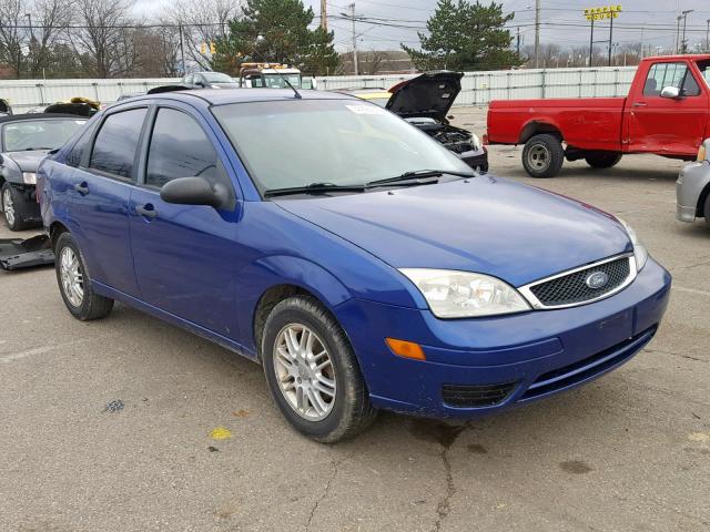 1FAFP34N46W213915 - 2006 FORD FOCUS ZX4 BLUE photo 1