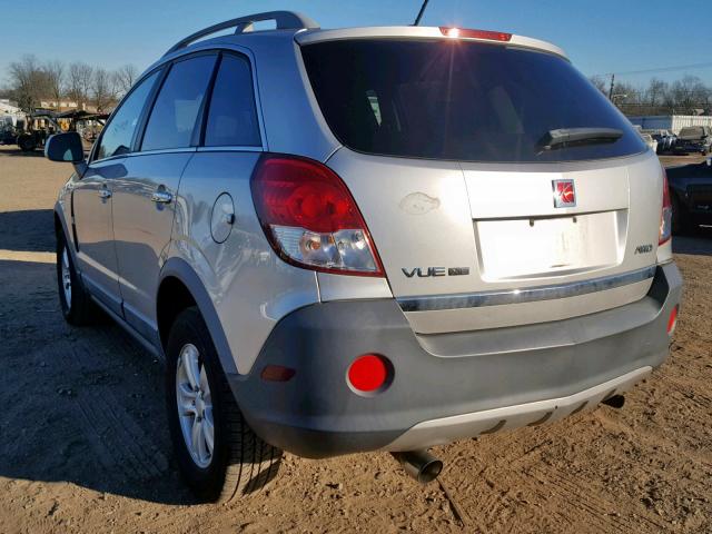 3GSDL43N08S699520 - 2008 SATURN VUE XE SILVER photo 3